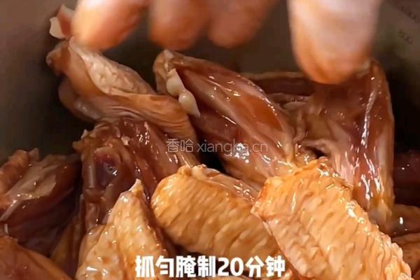 柠檬蒜香煎鸡翅的做法图解4