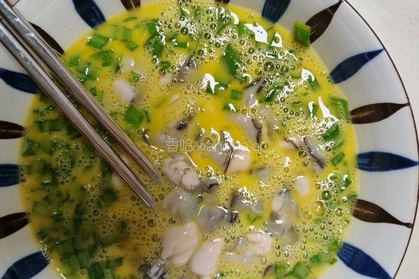 海蛎煎蛋的做法图解3