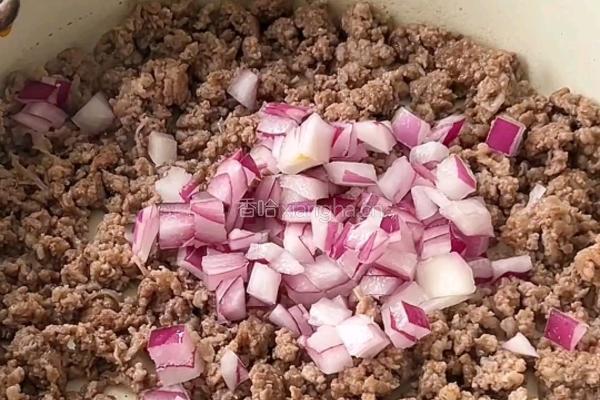 芝士牛肉土豆饼的做法图解3