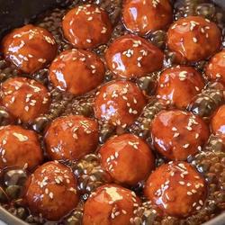 黑松露爆汁鸡肉丸的做法[图]
