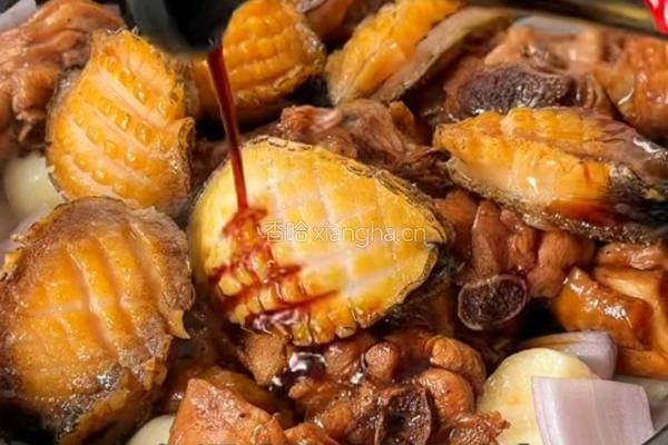 黑松露鲍鱼鸡煲的做法图解6