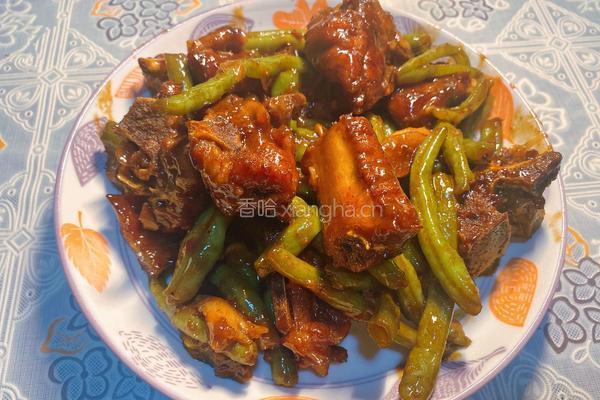 排骨炖豆角
