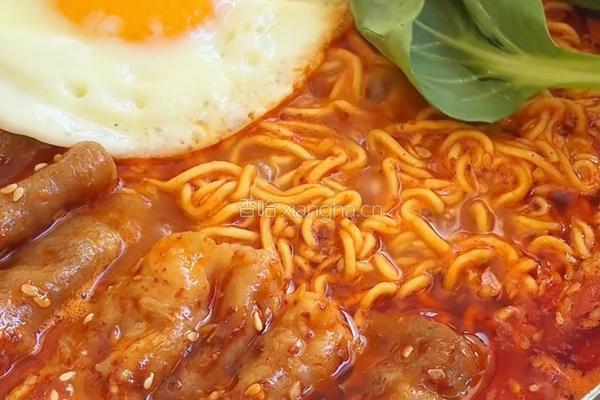 麻酱肥牛泡面的做法图解7