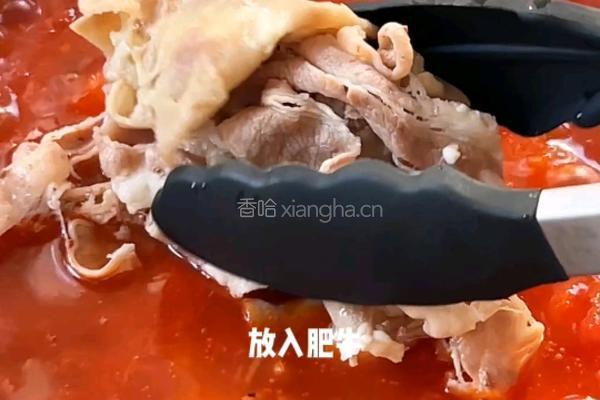 番茄土豆肥牛的做法图解6