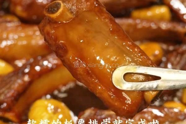 板栗炖排骨的做法图解8