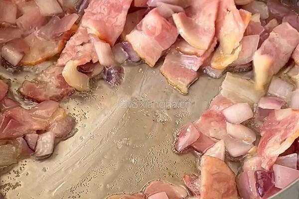 奶油虾滑蘑菇意面的做法图解2
