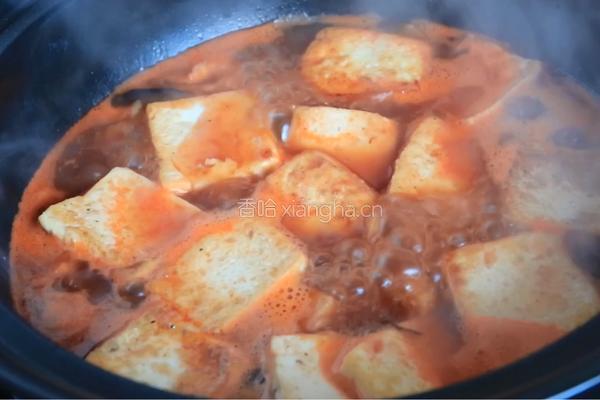 茄汁加拿大北极虾豆腐煲的做法图解6
