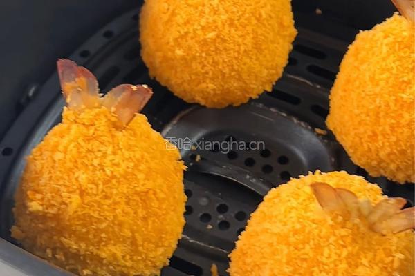 土豆泥芝士虾球的做法图解6