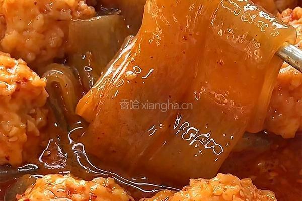 麻酱虾滑宽粉