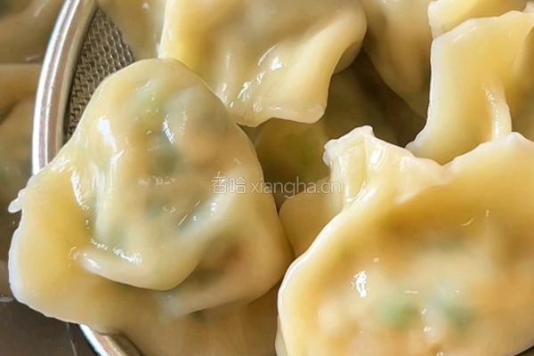 麻酱饺子的做法图解2