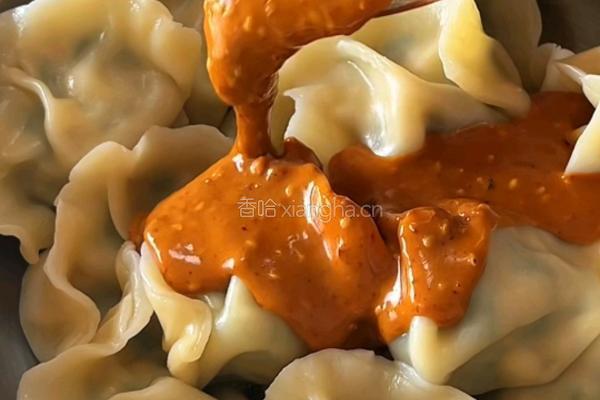 麻酱饺子的做法图解5