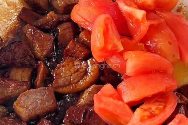 番茄土豆炖牛肉的做法图解4