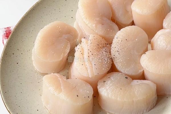 黑松露法式奶油扇贝的做法图解1