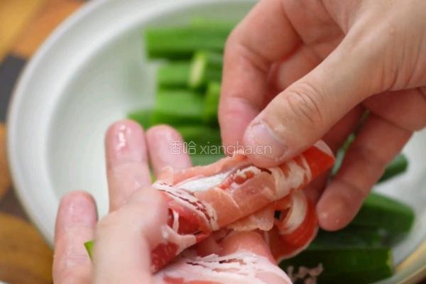 黑松露秋葵肥牛卷的做法图解2