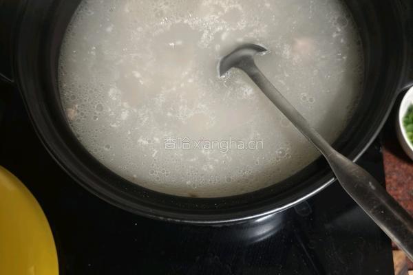 排骨砂锅粥（三人份）的做法图解8