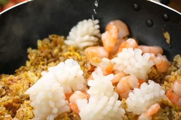 黑松露冬阴功炒饭的做法图解6
