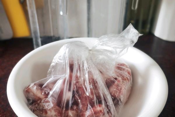 山药蒸排骨(微波炉篇)的做法图解1