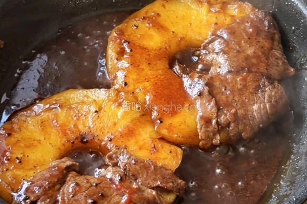 菠萝牛肉圈的做法图解6