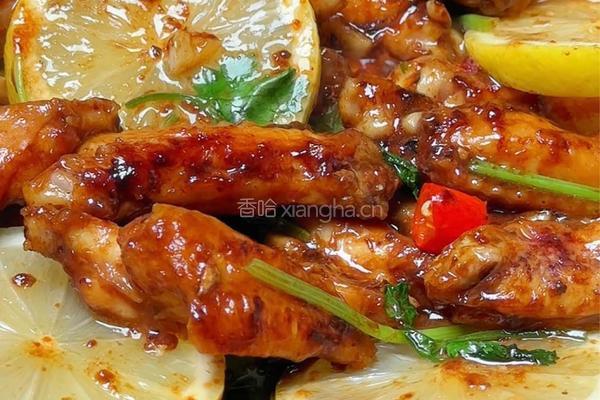 柠檬蒜香煎鸡翅的做法图解6