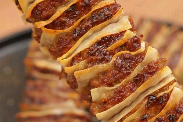 馄饨皮千层肉串