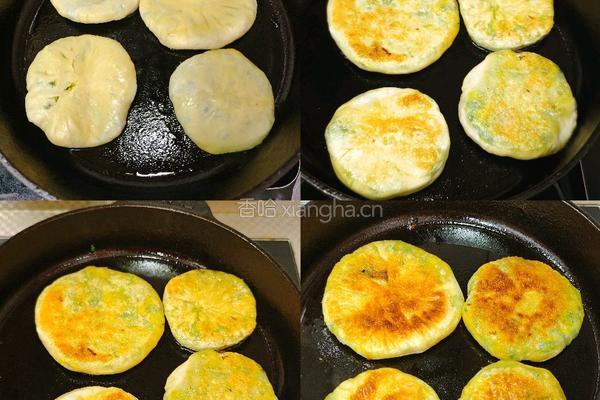 韭菜鸡蛋发面饼的做法图解13