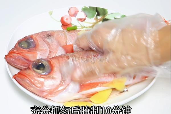 红椒焗加拿大红鱼的做法图解4