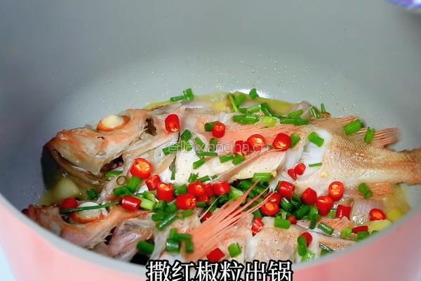 红椒焗加拿大红鱼的做法图解8