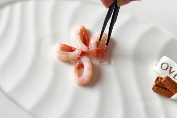 加拿大北极虾生虾花束沙拉的做法图解9