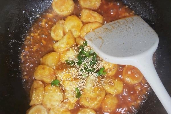 茄汁玉子豆腐的做法图解13