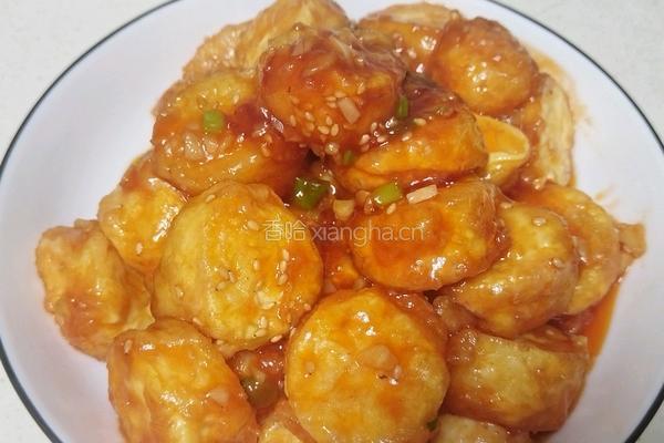 茄汁玉子豆腐的做法图解14