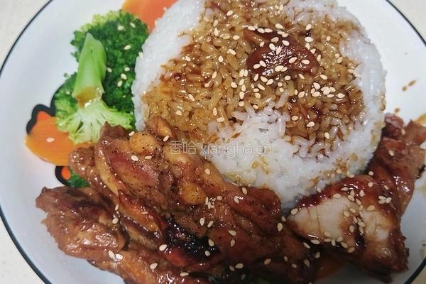 照烧鸡腿饭（自调照烧汁）的做法图解9