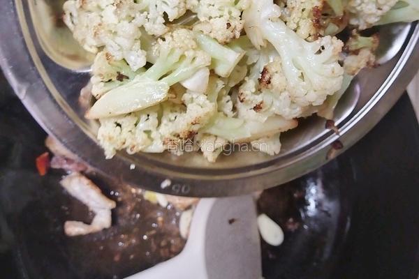 干锅花菜的做法图解7