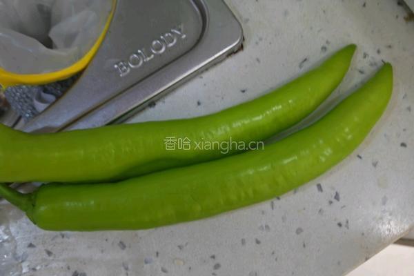 尖椒炒杏鲍菇的做法图解4