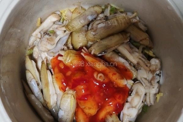 椒盐蛏子的做法图解7