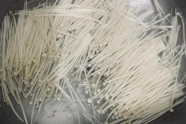 日本豆腐金针菇煲的做法图解3