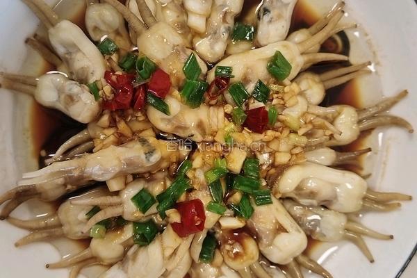 葱油蛏子的做法图解7