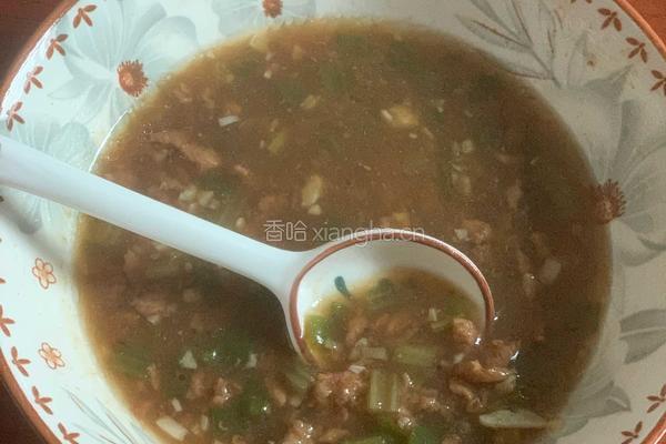 灵魂尖椒肉粒拌面捞汁的做法图解5