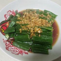 蒜蓉黄秋葵的做法[图]