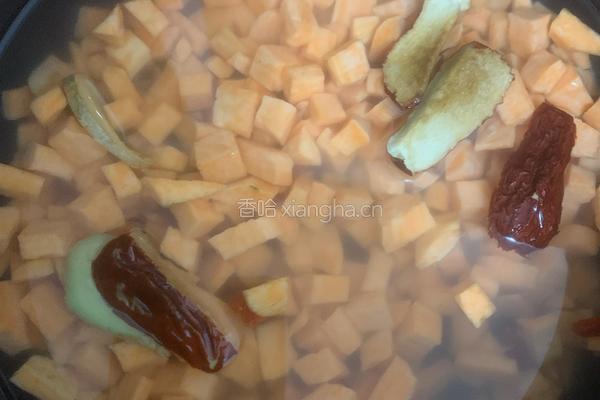 一人食懒人·暖心番薯糖水的做法图解6