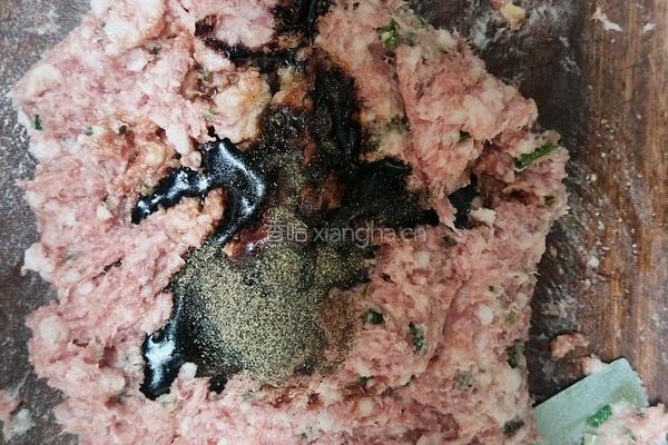爆汁生煎饺子馅儿的做法图解7