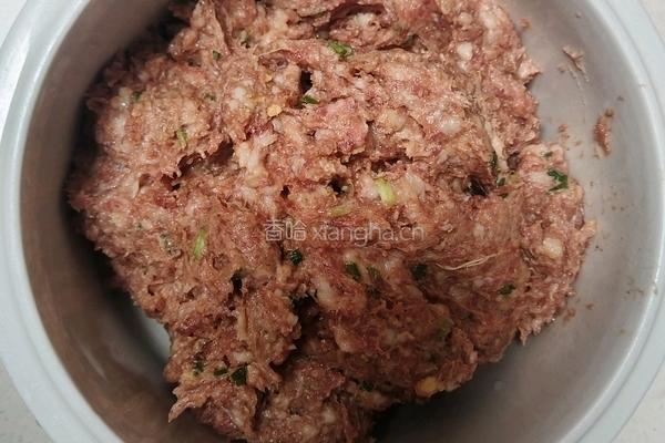 爆汁生煎饺子馅儿的做法图解8