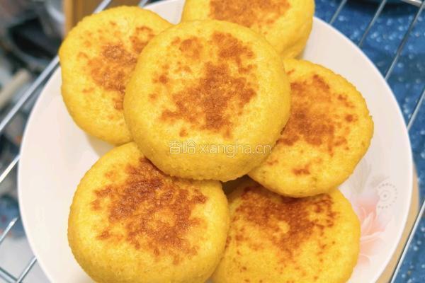 小米发面饼的做法图解14