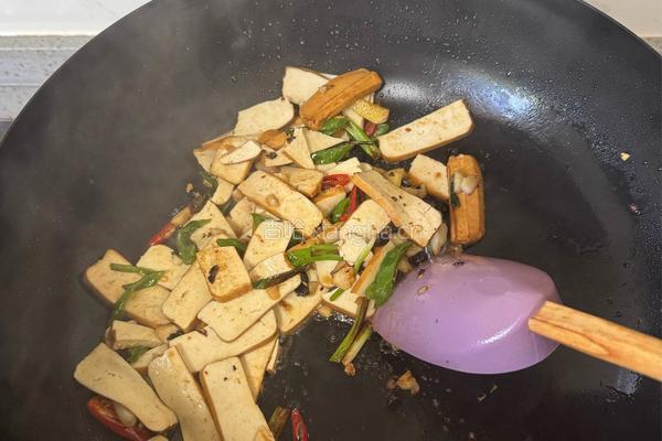 香干炒牛肉的做法图解6