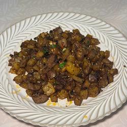 孜然土豆牛肉粒的做法[图]