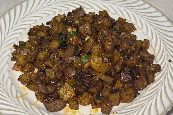 孜然土豆牛肉粒的做法图解8