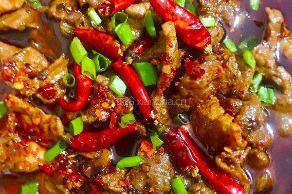 麻辣水煮肉片
