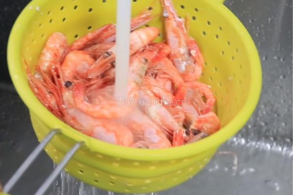 加拿大北极虾麻辣的做法图解3