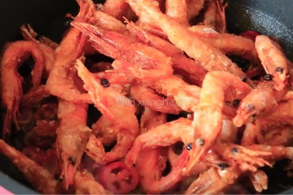 油炸酸辣加拿大北极虾生虾