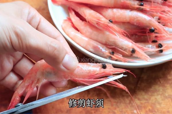 油炸酸辣加拿大北极虾生虾的做法图解2