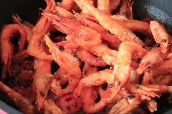 油炸酸辣加拿大北极虾生虾的做法图解8